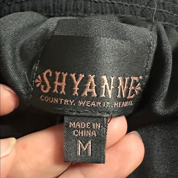 Shyanne Black High low Hippie Boho skirt size M - Picture 6 of 7